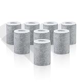 8 Pcs Filter Elements Replacement for ATQ Sink Faucet Extender Swivel Aerator (Aer ator1080) carbon fiber filter...