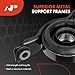 A-Premium Rear Drive Shaft Center Support Bearing Compatible with Subaru Impreza 2002-2005 2.5L, Legacy 1995-1999 2.2L, Replace# 27111AE09A, 27111AE09B, Driveshaft Carrier Bearing