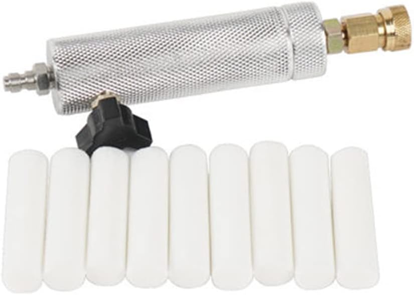 4500Psi Pcp Air Compressor Air Filter, Pcp Oil Water Separator with Release Valve Prevent Gas Reflux,High Pressure Air Filter Diving Separator with 8mm Female and Male Quick Connector