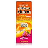Children's Motrin Oral Suspension, Pain Relief, Ibuprofen, Berry Flavored, 4 Fl Oz