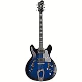 hagstrom viking bass review Semi Hollow-Modelle Chitarra elettrica hagstorm Super Viking/Flame – Blue Burst
