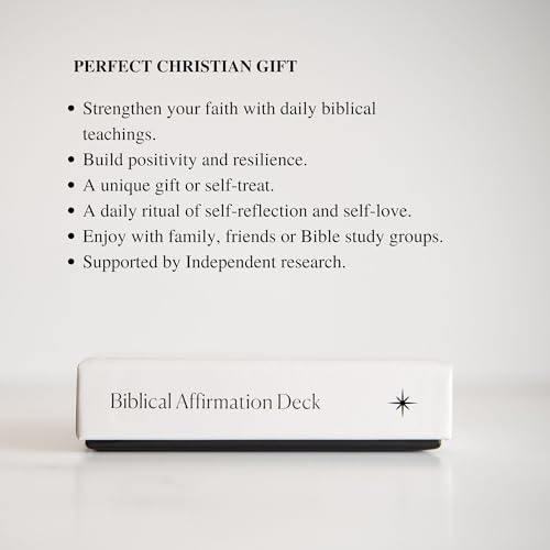 The Christian Journal Co. Baralho de Afirmação Bíblica | Cartões de Escritura, Cartões de Oração | B