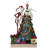 Pesadilla Antes Navidad, Decoraciones para árboles Navidad 2023, Divertida película Terror Colgante Adorno acrílico Colgantes para árboles Navidad para decoración (Plano no 3D)