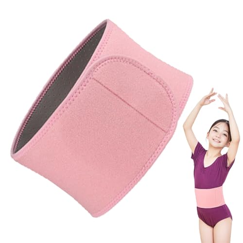 Generic - Taillentrainer für Kinder, atmungsaktiv, Schutz für Ballett, Tanz, elastischer Körperformer, Taillenschutz für Sporttraining, Kinder, , Mädchen, A, Pink