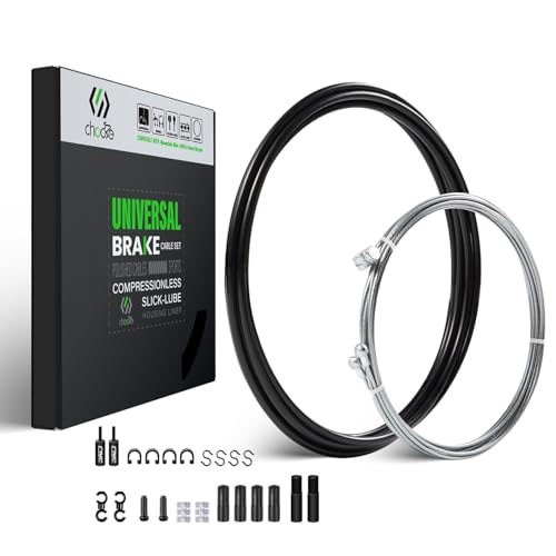 CHOOEE Universal Bike Brake Cable Housing Kit, 3m Oil Housing Brake Cable Set For Mountain Bike/MTB/Road Bicycle.