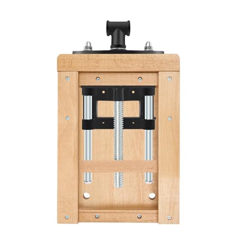 Tragbare Hobelbank, Holz Mini Werkbank Verstellbarer Schraubstock Workbench Mobile Werkbank Holzschraubstock, Werktisch aus Buchenholz für Klemmen...