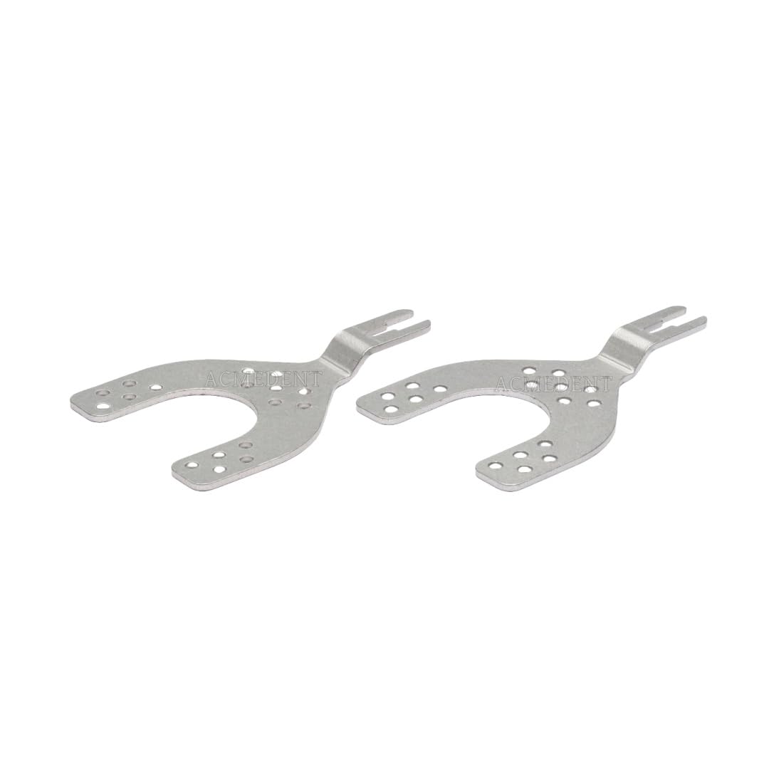 5-Pcs Baumann Style Bite Fork Dental Arto Face Bow Fits with Artex Amann Forks