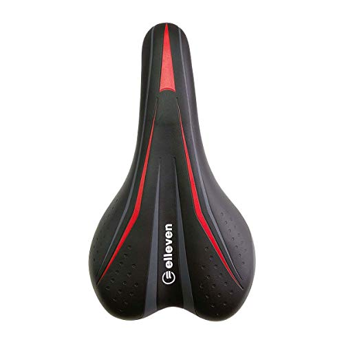 Selim Banco Ergonômico Elleven Bike Mtb Speed Ride Vermelho