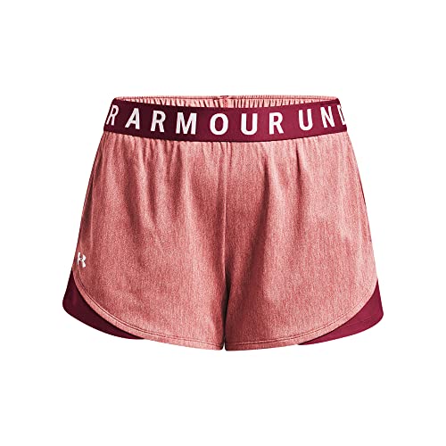 Under Armour Womens Play Up Twist 3.0 Shorts , Black Rose (664)/White , 2X #TOP19
