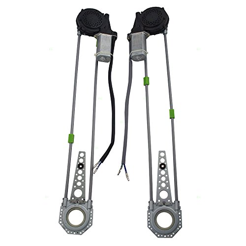 Brock Universal Electric Power Window Regulator Spal Type Conversion Kit For 2- Door Pickup Suv Van Car #TOP2