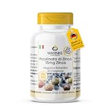 Picolinato di Zinco 15mg - 60 Compresse - Vegan | Warnke Vitalstoffe - Qualità da farmacia tedesca