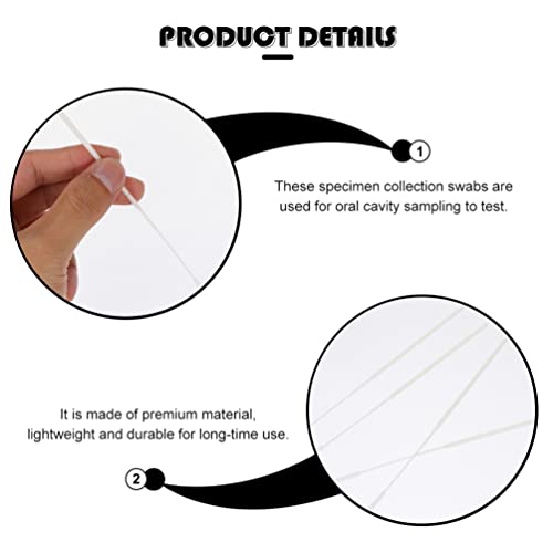 Hemobllo Bacchette per la pulizia della bocca, 100...