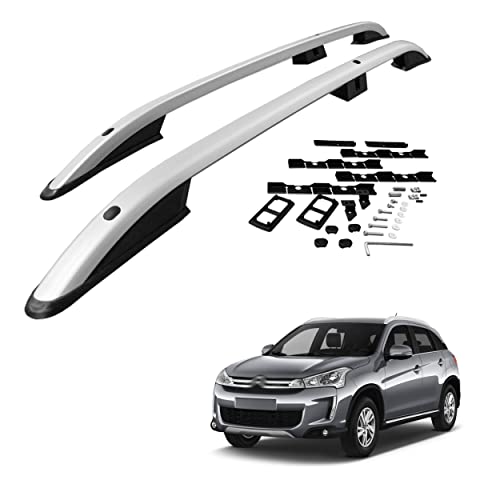 CHROMEMASTER | Barre trasversali da Tetto | Compatibili con Citroen C4 Aircross 2012-2017; Sono utilizzate per il montaggio di portapacchi, box da tetto o portabiciclette | Costruzione in alluminio