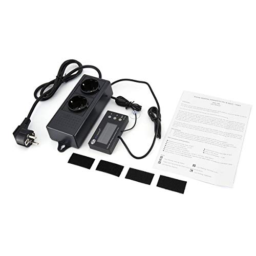 Preisvergleich Produktbild Gugutogo DTC-120 Heizung Timer Gerätetemperaturregler für die Carboy Homebrew Fermenter Gewächshaus Terrarium Temp Steuer