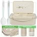 Fambrera Infantil, Lunch Box, Fiambrera con 3 Compartimientos, Cuchara Tenedor Lonchera, Bento...