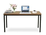 A AIRLLEN Computer Desk 48 Inch Modern Simple Sturdy Notebook Writing Desk Study Office Table for Ho