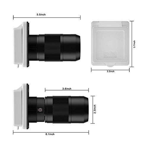 Iztoss 50A 125/250V Power Inlet Receptacle Rv Power Twist Lock Inlet With 3 Stainless Steel Marine Shore Power Inlet For Camper Rv #TOP5