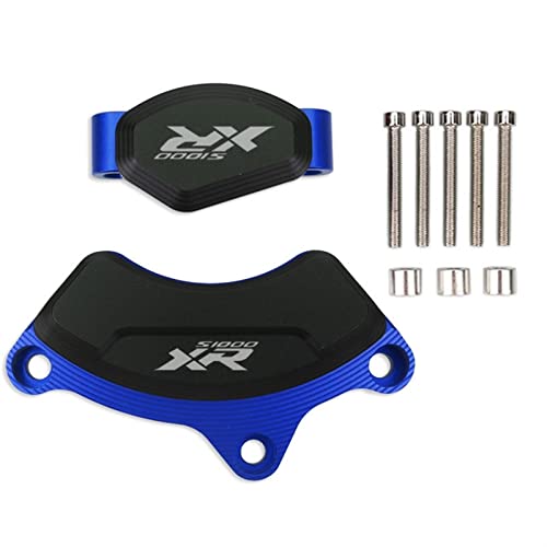 Protection carter S1000XR anti-fissure curseur moteur CNC bleu pour éviter les pannes