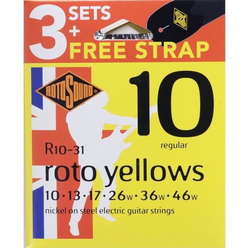 Rotosound Electric Guitar Strings R10 Regular 10-46