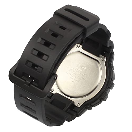 Casio Unisex Resin Digital Gray Dial Watch-Ws-1400H-1Avdf, Band Color-Black