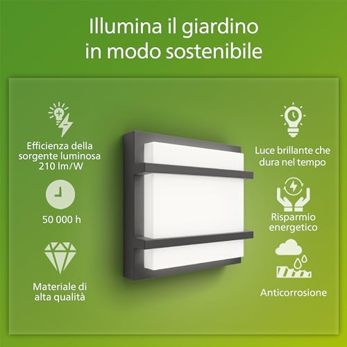 Philips Applique Da Esterno A Led Petronia Ue - 2