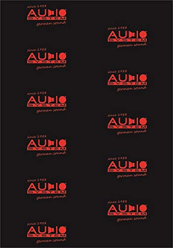 AUDIO SYSTEM ALUBUTYL 3000 EVO ALUBUTYL Dämmaterial mit starker Aluschicht - 5 Stück