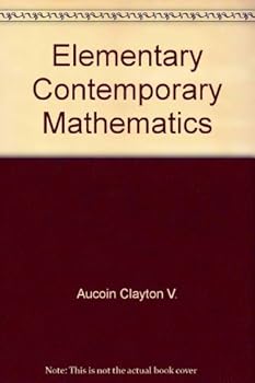 Paperback Elementary Contemporary Mathematics Book
