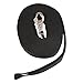 Roma Cotton Web Lunge Line - Black