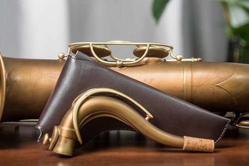 image for Artone Tenor Saxophone Neck Storage Pouch | Durable Faux Leather Prote