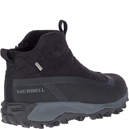 Merrell Thermo Snowdrift Zip Mid Shell Men 12 Black