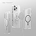 elago Magnetic Hybrid Clear Case Compatible with iPhone 15 Pro Case, Compatible with MagSafe, 6.1