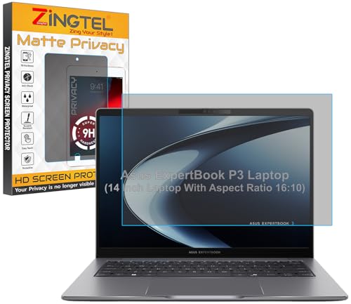 ZINGTEL Asus ExpertBook P3 Privacy Matte Screen Guard