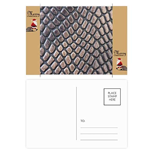 Cartes de remerciement avec Père Noël abstrait pour partager la magie des fêtes