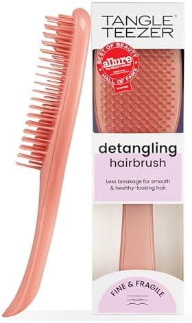 Tangle Teezer Fine Ultimate Detangler Brush for Fine Hair, Sweet Cinnamon