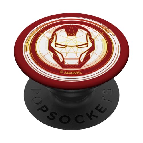 Marvel Iron Man Tony Stark Digital Icon PopSockets PopGrip Intercambiabile