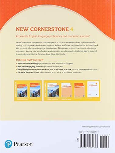 Pearson New Cornerstone Grade 4 Workbook