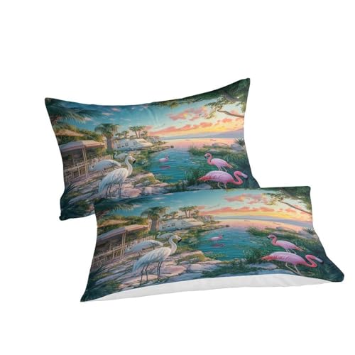 Parure de lit science-fiction Tour Eiffel microfibre 200x200 cm avec taie - 3