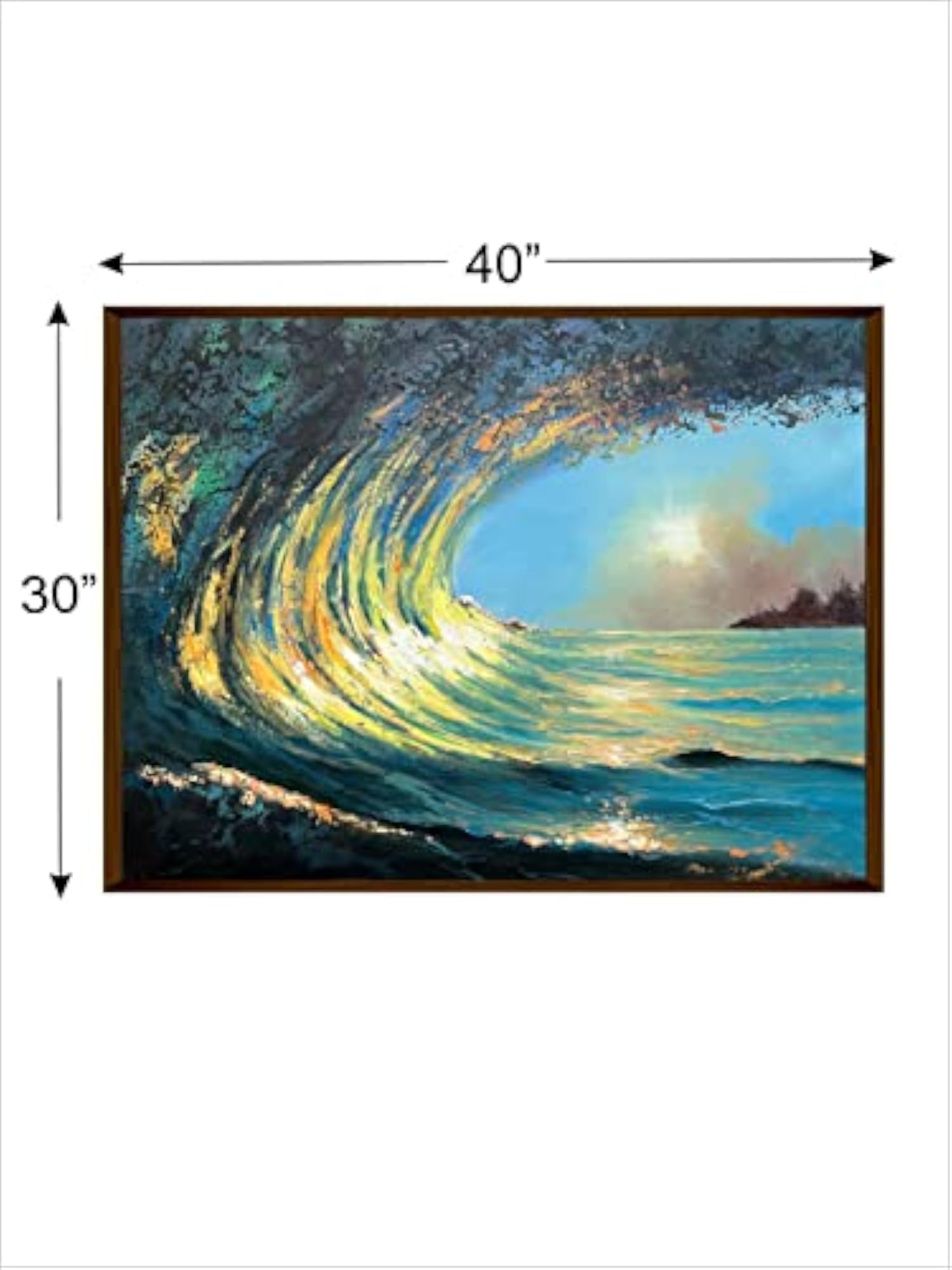Multicolour Abstract Wall Painting for Living Room