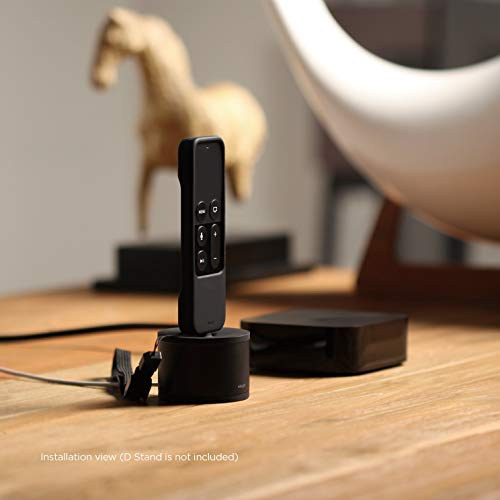 elago R1 Intelli Case [Black]-[Magnet Technology][Anti-Slip][Lanyard Included][Heavy Shock Absorption] for Apple TV Siri Remote 4K / 4th Generation by elago - Image 8