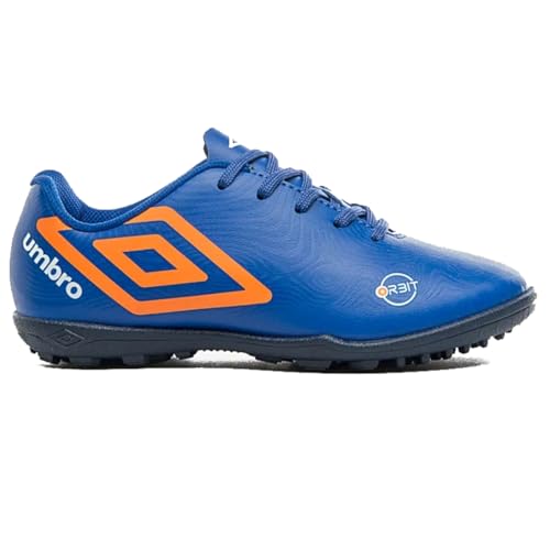 Chuteira Society Umbro Orbit Jr Royal/laranja/branco U07fb00145-362-30