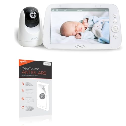 BoxWave Screen Protector Compatible with VAVA 1080P Baby Monitor (8 in) - ClearTouch Anti-Glare (2-Pack), Anti-Fingerprint Matte Film Skin