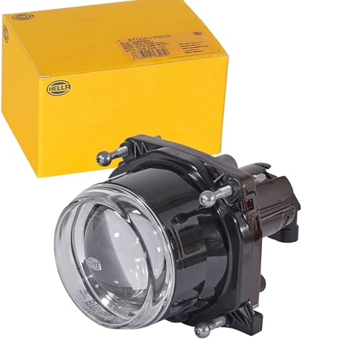 HELLA 1AL 009 998-001 DE/Alogeno-Faro principale, 90mm Performance, 24V, rotondo, Numero di riferimento 12.5, Montaggio, interno, Spina AMP, anteriore Dx/anteriore Sx