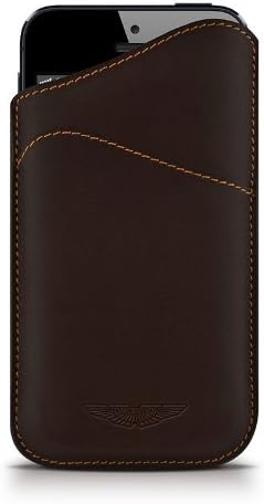 Beyzacases Aston Martin Slim ID for iPhone 5 / 5C / 5S, Brown 17376