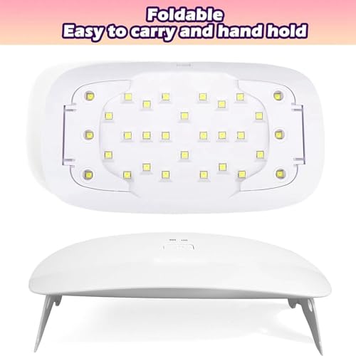 Lampe UV Résine Élimine Finition Collante Séchage Rapide Objet DIY - 6