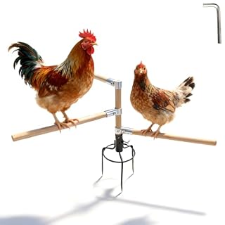 Biubiusot perchoir échelle bois métal 130 cm, 4 niveaux
