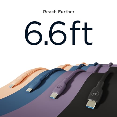 Câble USB C vers USB C Motorola SJCS0CCB20ET1 EU BL 2 - vue 5