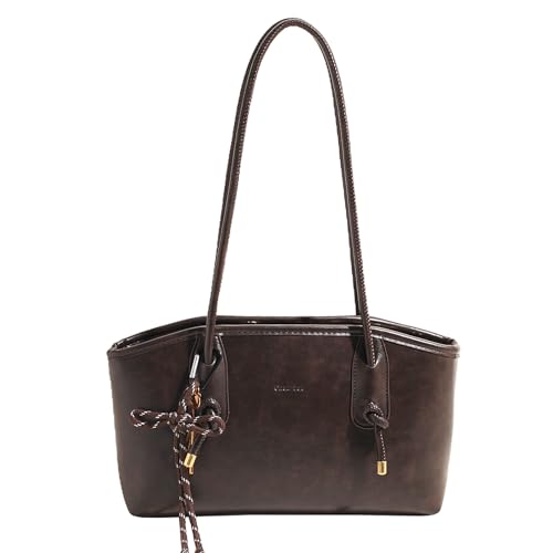 Vintage Shoulder Bags for Women Brown Purse Fall Hobo Handbag