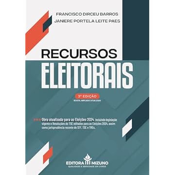 Capa do livro Recursos Eleitorais 3ª edição (2024)
