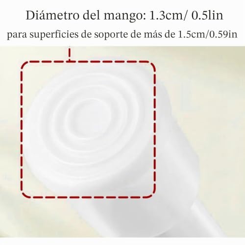 Miniatura 4 de Senrise - Barra De Tensión Extensible Sin Taladro Para Cortinas, Varillas Ajustables En Blanco Para Armario De Cocina, Ventana De Baño 50cm-90cm 19.69in-35.43in
