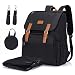 Lifewit Unisex Diaper Backpack Diaper Bag for Mom/Dad, Nappy Bag with Insulated Pockets/Side Tissu Pocket/Changing Pad, Baby Travel Backpack for Baby Care Baby Shower, Black